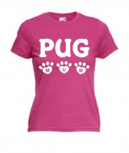 womens pug t shirt