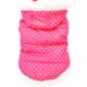 PINK POLKA DOT COAT BACK