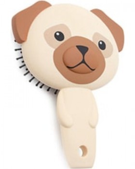 Pug Hairbrush