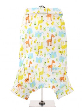 COSY BABY GIRAFFE PRINT URBAN PUP PYJAMAS