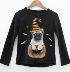 Kids Pug Halloween T Shirt