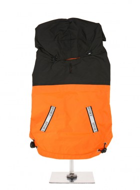 Urban Pup Orange  & Black Windbreaker Coat