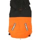 BLACK & ORANGE WINDBREAKER BACK