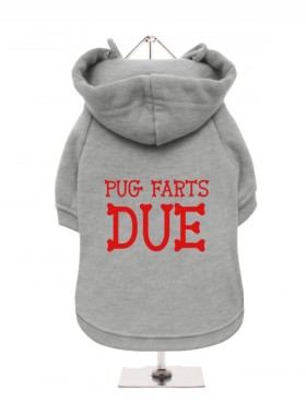 Funny Pug Christmas  Fleece Lined Hoodie (Available in 4 colours)