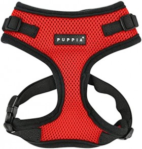 PUPPIA RED  RITEFIT HARNESS SIZE LARGE